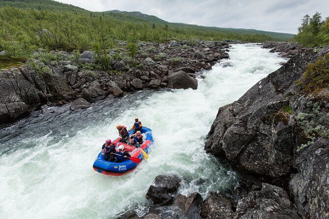 Wild Viking Rafting on Numedalslågen River - level 3 - Key Points
