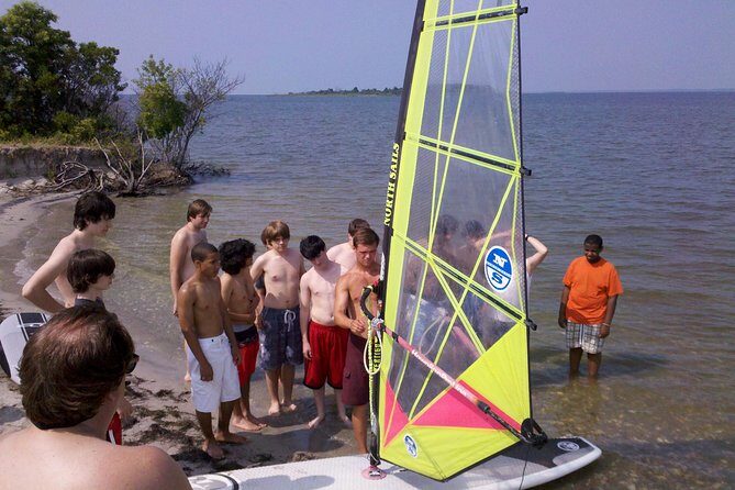 Windsurfing Lesson on Rehoboth Bay - The Instruction and Group Size