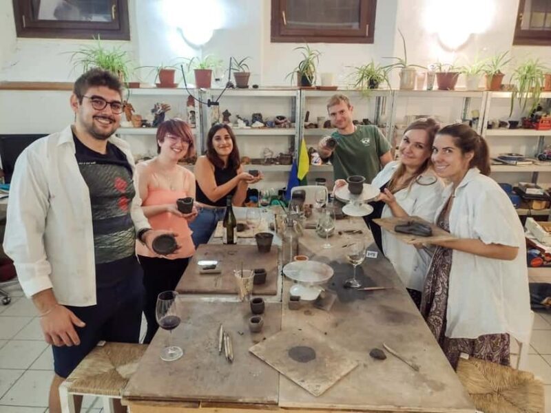 Wine and Pottery Workshop at Smart Lab Verona - Key Points