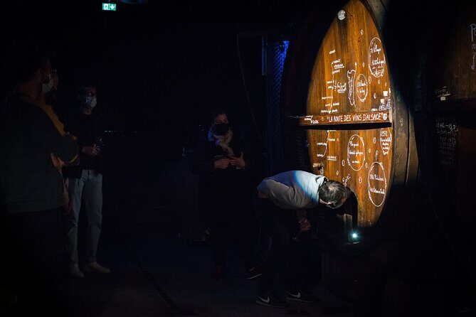 Wine tasting and immersive cellar tour - Key Points