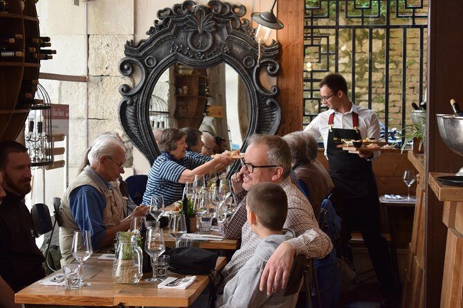 Wine Tasting in the Diocletians Palace - The Group and Atmosphere