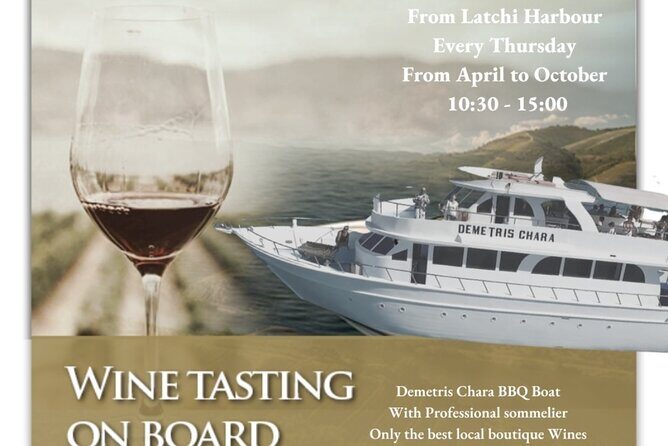 Wine tasting on-board the Demetris Chara BBQboat BlueLagoon tours - Authentic Insights from Reviewers