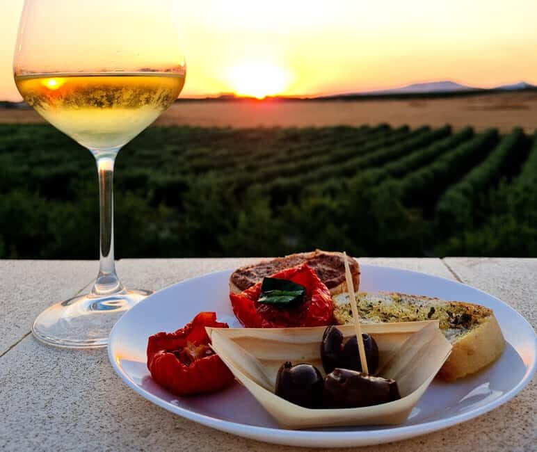Wine tasting under the Stars in the vineyards of Agrigento - Key Points