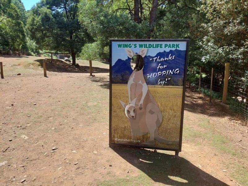 Wings Wildlife Park Burnie Shore Excursion - Key Points