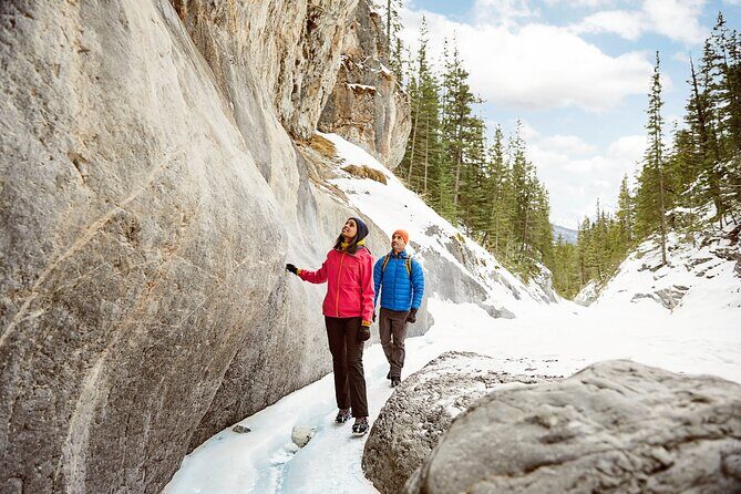 Winter Canyon Ice Adventure in Canmore with Ice Cleats Included - Key Points