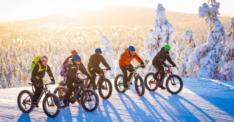 Winter Electric Fat bike Experience - Ending the Tour