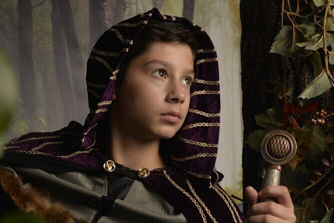 Witch Costume Photo Shoot - Olde Salem Village theatrical set - The Costume Selection