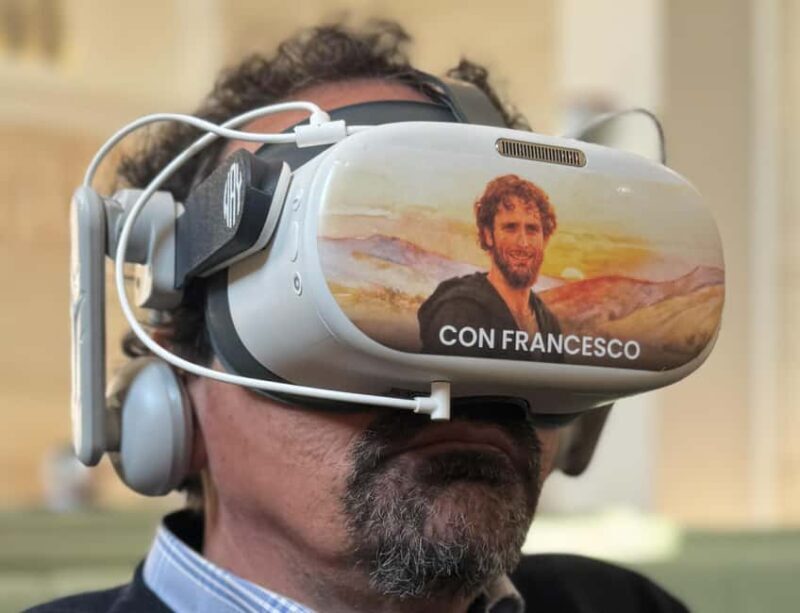 With Francis - immersive VR experience in Assisi - The practicalities