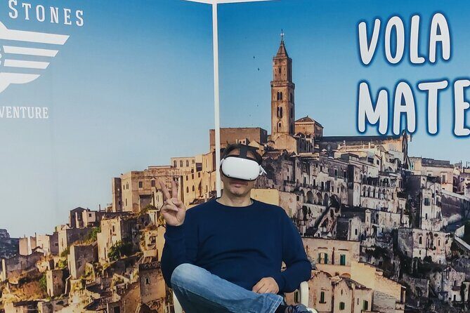 Wonderful 360° VR immersive flight over sassi di Matera! - Key Points