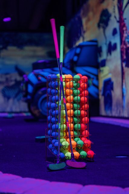 Woop! Glow golf: Ljubljana Btc City - The Group Dynamic and Atmosphere