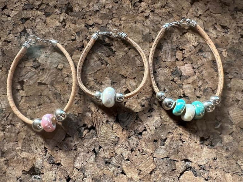 Workshop Cork Necklace, Bracelet, Brooch and Keychain - What to Expect from the Cork Workshop Experience