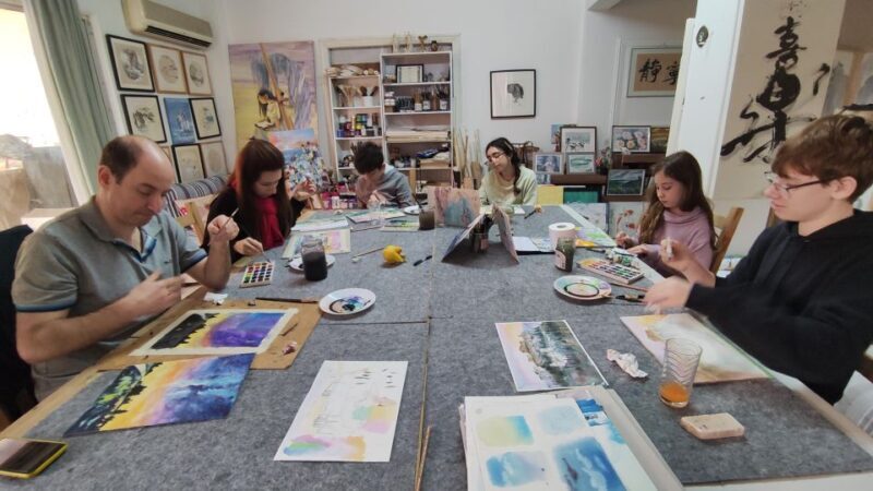 workshop for painting acropolis/landscape with local artist - Is This Suitable for Everyone?