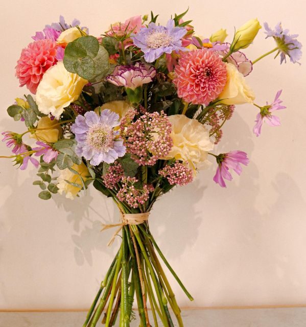 Workshop to learn how to create a floral arrangement - Key Points