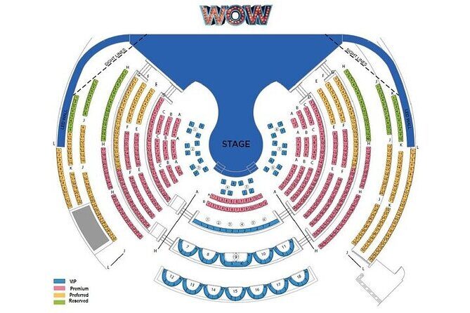 WOW - The Vegas Spectacular at the Rio Hotel and Casino - What to Expect from WOW - The Vegas Spectacular