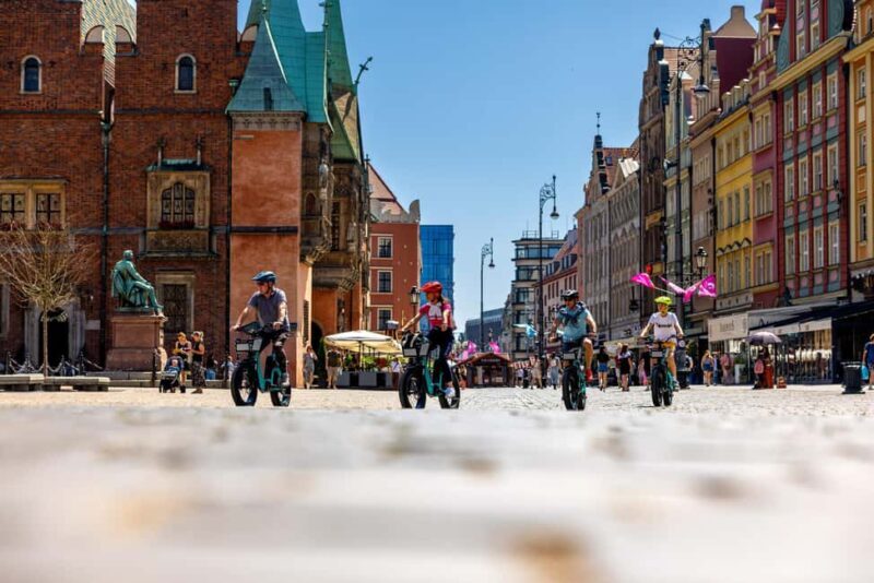 Wroclaw for a good start e-bike tour - Key Points