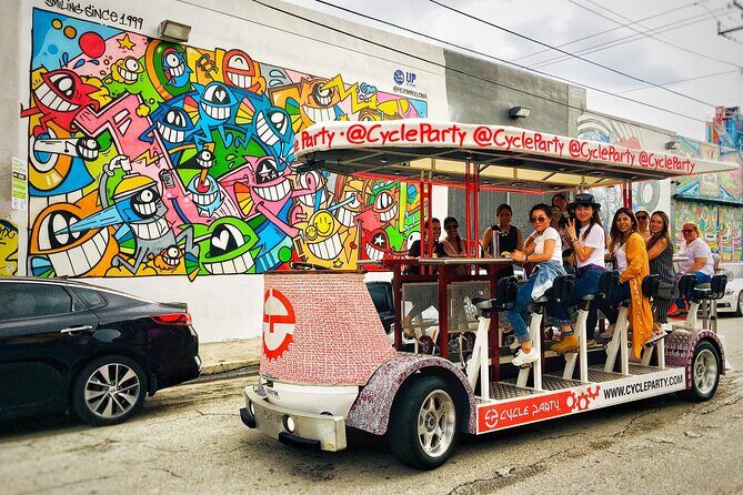 Wynwood Party Bike Happy Hour Crawl - Wrapping Up