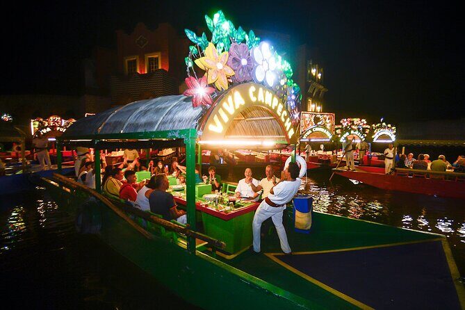 Xoximilco Tour Folclor Mexican Party Night from Cancún & Playa del Carmen - Key Points