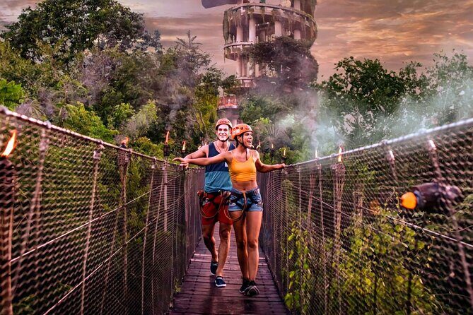 Xplor Fuego Tour All Inclusive! Night of Fire from Cancun - Key Points