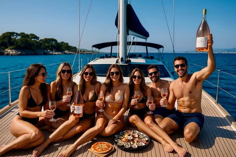 Yacht Me Up All-Inclusive Private Cruise Cannes Lérins Sail - Water Activities and Amenities