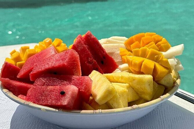 Yacht with visit to heaven cie service snorkell included - FAQs