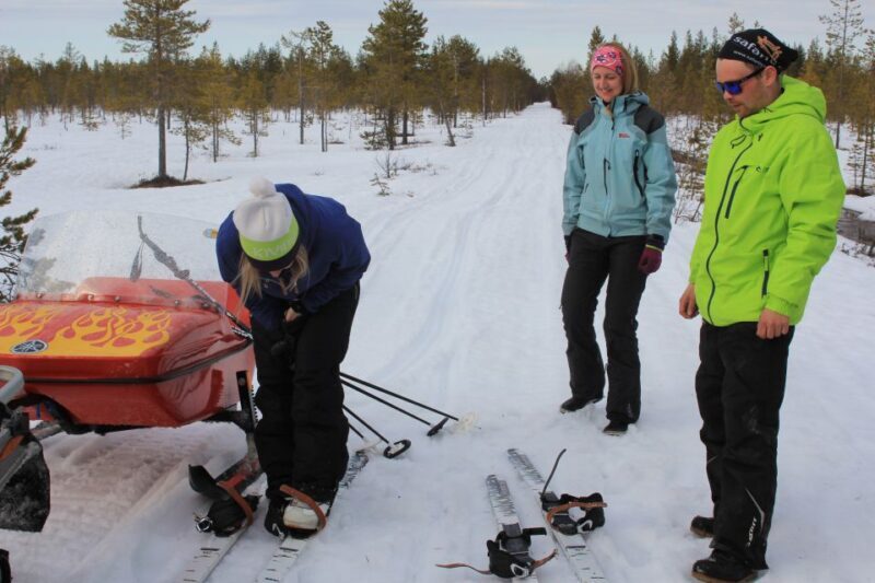 Ylläs: Guided Wilderness Ski Tour with Outdoor Lunch - The Itinerary in Detail