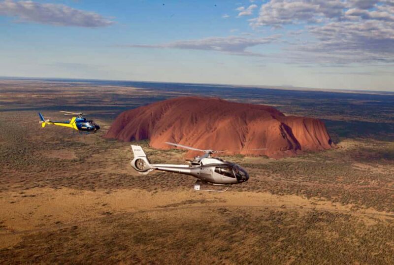 Yulara: Uluru and Kata Tjuta Sunset Helicopter Tour - Key Points