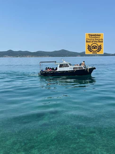 Zadar: Wooden Boat half day Adventure with drinks - Key Points
