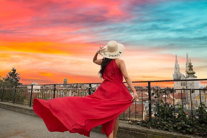 Zagreb photosession tour with guide and professional photographer - Key Points