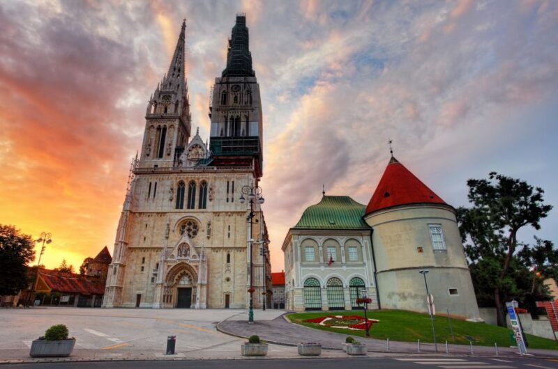 Zagreb: Private Walking Tour with Funicular Ride & Transfers - Exploring Zagreb’s Landmark: The Cathedral