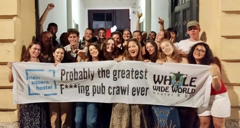Zagreb: Pub Crawl, 1-Hour of Unlimited Drinks, & Club Entry - Key Points