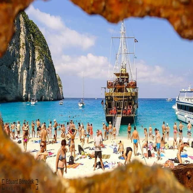 Zakynthos Main Port: Full-Day Cruise by Unique Pirate Ship - Key Points