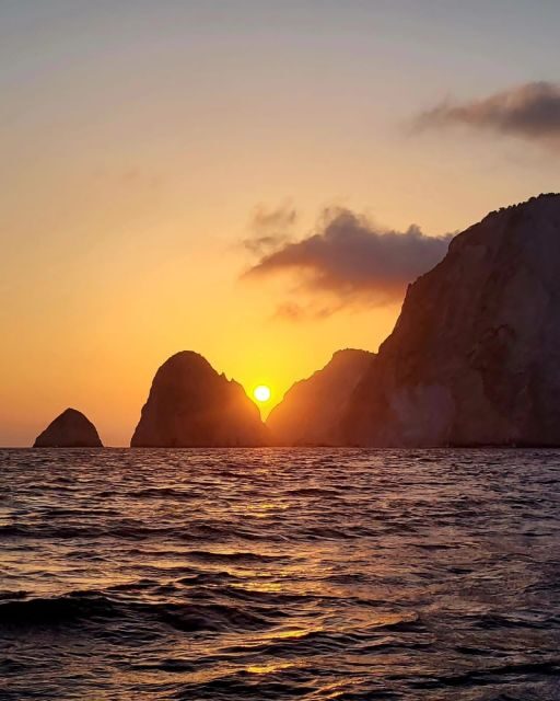 Zakynthos: Mizithres Sunset Cruise with Swimming & Turtles - Key Points