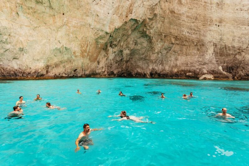 Zakynthos: Shipwreck Beach by Land & Sea Blue Caves Day Tour - The Sum Up