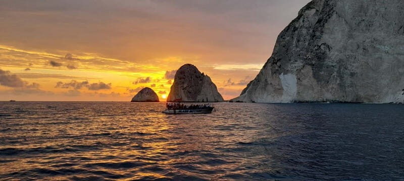 Zakynthos: Sunset Cruise to Myzithres with Wine & transfer - The Itinerary and What You Can Expect
