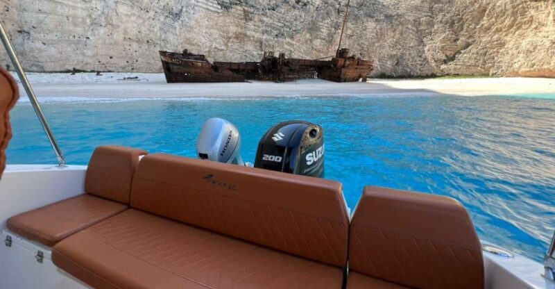 Zante Private Cruise to Shipwreck Beach & Blue Caves (max 9) - Authentic Feedback from Travelers