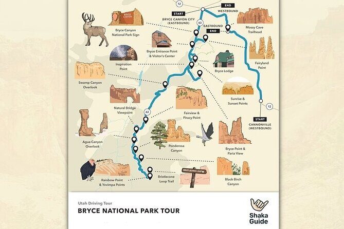 Zion Bryce and Capitol Reef Self-Guided Audio Tours - Key Points