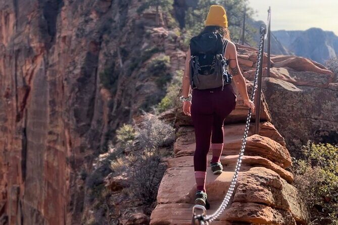 Zion National Park- Angels Landing Guided Hike Permit Included - Key Points