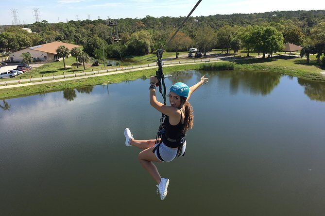 Zip Line Adventure over Tampa Bay - Key Points