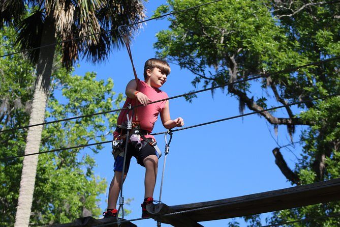 Zipline Adventure through Tuscawilla Park - Key Points