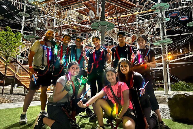 Zipline and Adventure Tower at Ryze Adventure in Missouri - Safety and Equipment