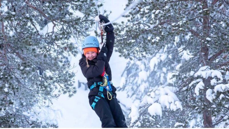 Zipline & Climbing at Adventure Park in Pyhä Fell - Key Points