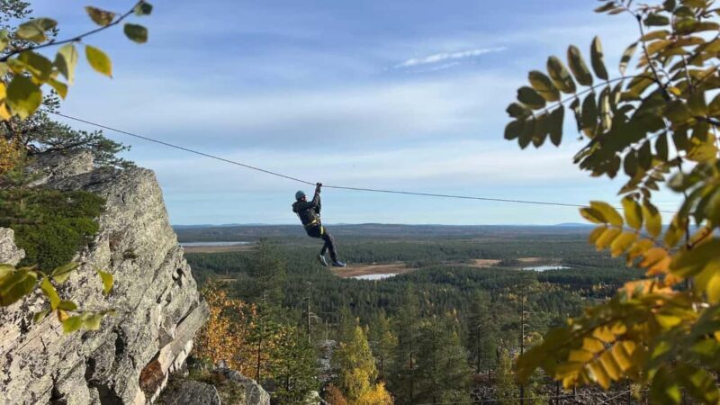 Zipline & Climbing at Adventure Park in Pyhä Fell - The Seasonal Appeal
