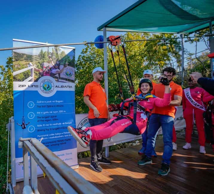 Zipline Tirana Adventure & Petrela Castle - With Transport - What Youll Get and What It Means for You