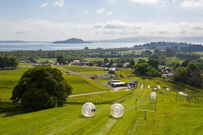 Zorb Inflatable Ball Ride from Mount Ngongotaha in New Zealand - An In-depth Look at the ZORB Experience