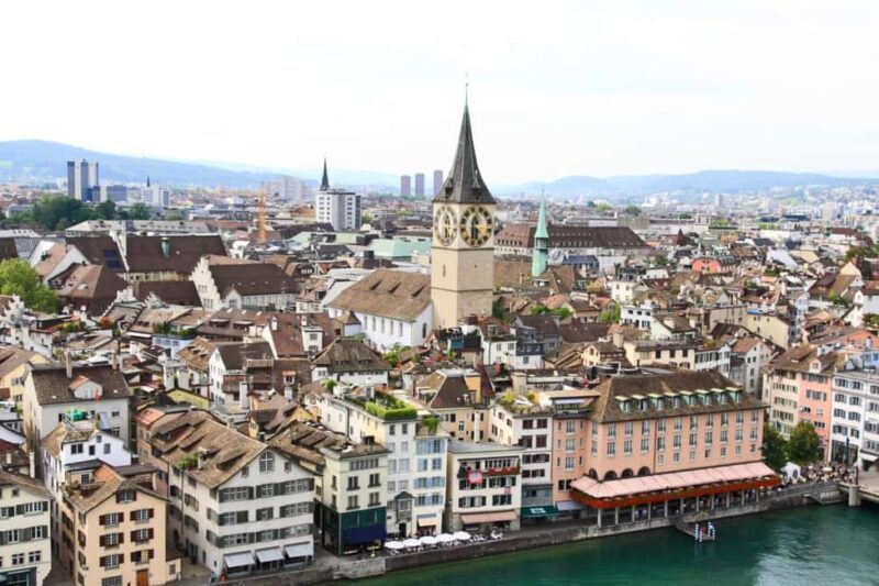 Zurich 2 Hour Alpine Panorama Premium Bus City Tour - Key Points