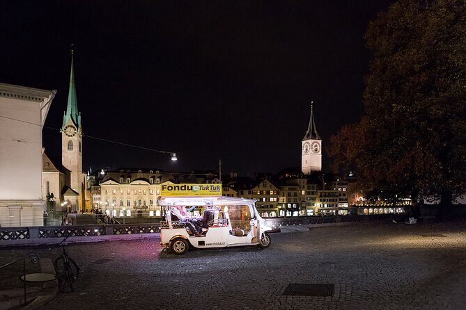 Zurich eTukTuk Private Tour - with Cheese Fondue and Wine - FAQ